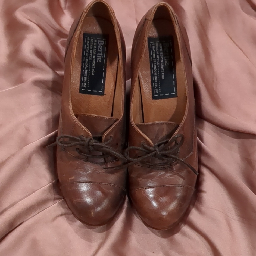 Women's Brown Leather Shoes